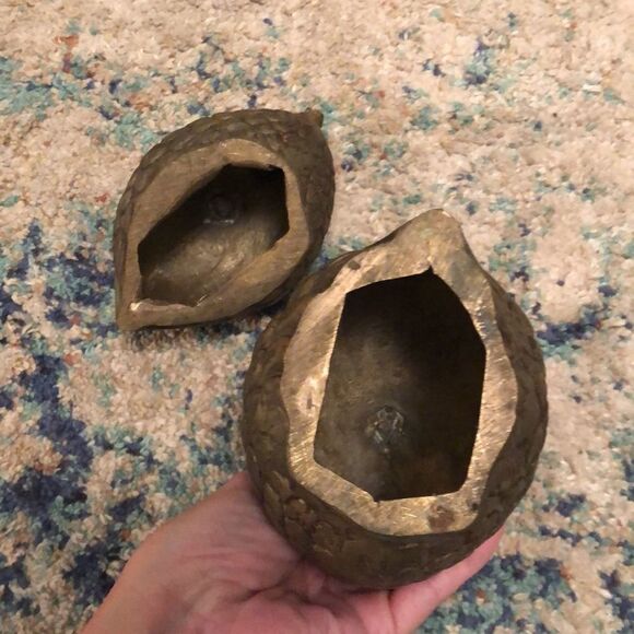 Vintage Brass Pheasant Quail Birds MCM Hollow - Picture 2 of 6